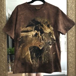 Vintage The Moutain Lion Family Tie Dye T-shirt